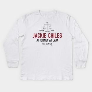 Jackie Chiles Lawfirm Kids Long Sleeve T-Shirt